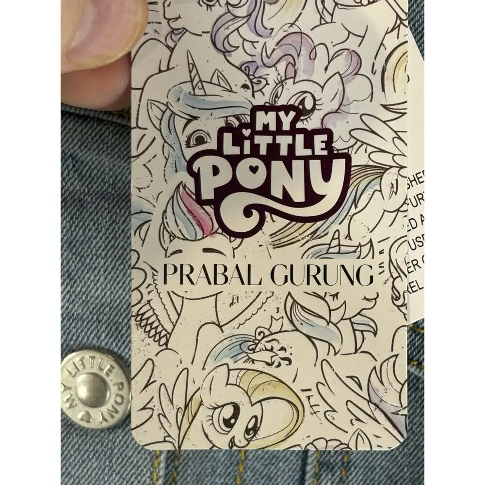 My Little Pony Girls Denim Jacket, Blue, Size XXL, NWT